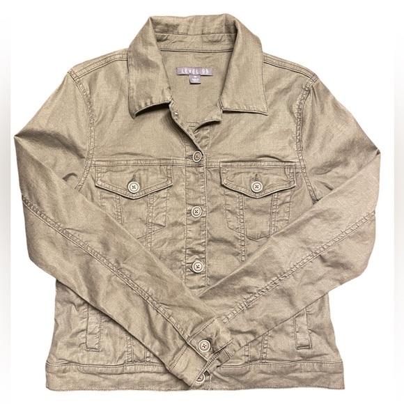 Level 99 Jacket Army Green Size Medium - Picture 1 of 6